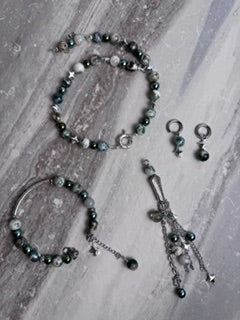 FOREST STARS  — One-of-a-Kind Jewelry Set