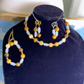 Golden Balance – One-of-a-Kind Tiger’s Eye Jewelry Set